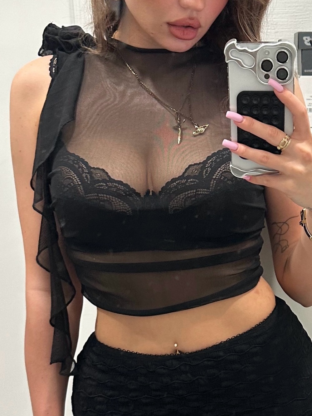 Sheer top